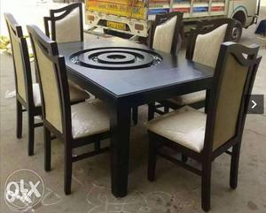 Factory rate new Dining Table + 6 Chair.
