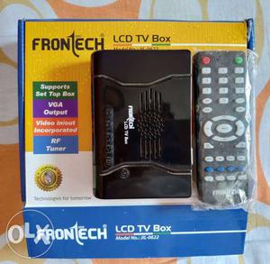 Frontech Lcd Tv Box with remote and other