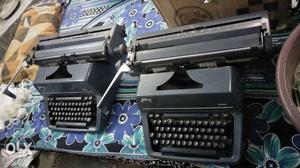 Hindi and English typewriter