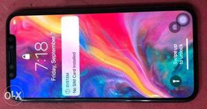 IPhone X 64GB Black colour, with bill and