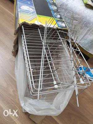 Kitchen trolly new.. Stainless steel...