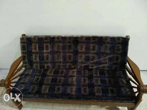 Mysore Vembu solid wood 3 seater Sofa with Cushion,excellent