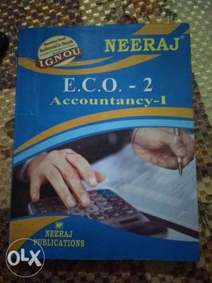 Neeraj E.C.O-2 Accountancy-I Textbook