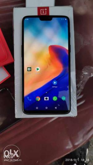 ONE plus 6 8 GB ram 128 GB memory New condition