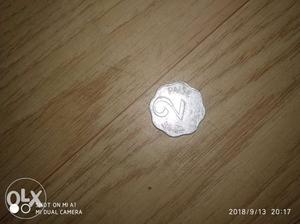 Old Indian 2 paisa coins () i have 3 coins