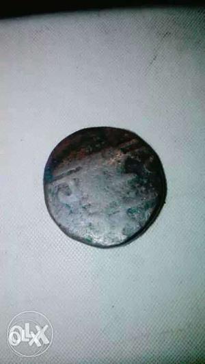 Old age coin from mughal empire