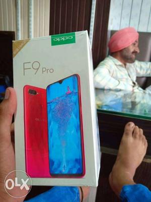 Oppo F9 pro no scratch no Ford showroom condition