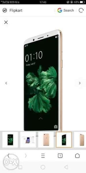 Oppo f5, gold, 2/3 months warranty remaining with