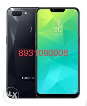 Realme gb black and red sealed box with