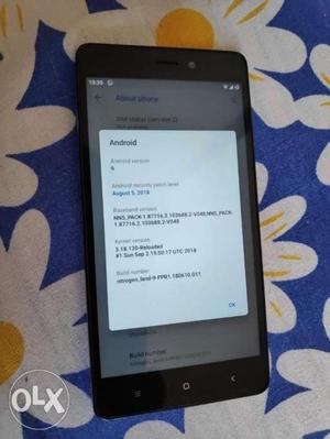 Redmi 3S Prime with Android 9.0 Pie