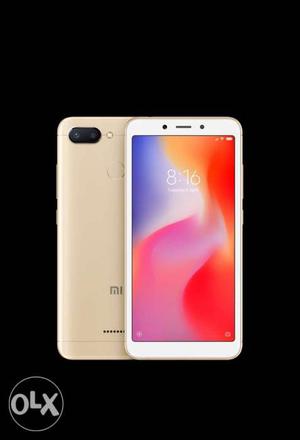 Redmi 6 3gb 32gb sealed pack with bill no