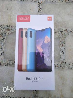 Redmi 6 pro seal pack for sale