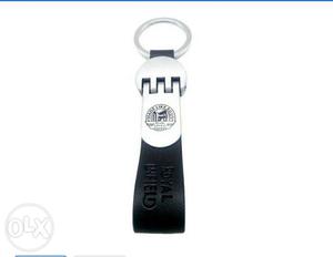 Royal # Enfield # leather # Key chain # Pure
