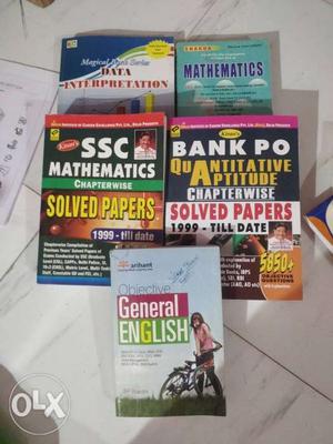 SSC and PO Brand New Books at negotiable rates