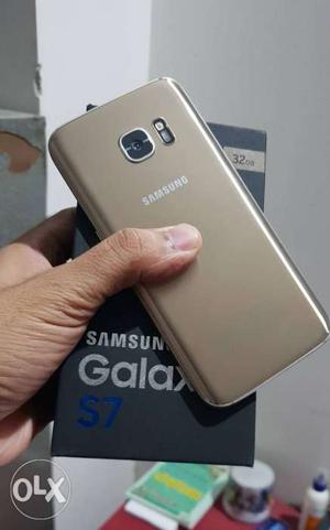 Samsung S7. With charger box. Bought in .