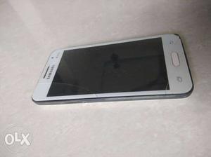 Samsung galaxy core 2 dual sim white color, touch