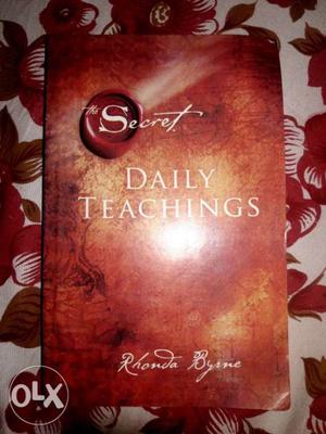 Secret Daily Teachings By Rhonda Byrne Book