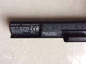 Sony laptop original battery. only 3 month used