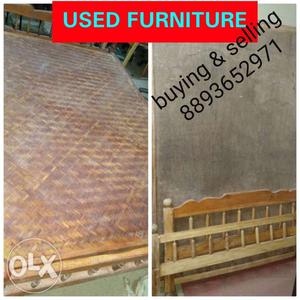 Used cot size 6/4 price /-