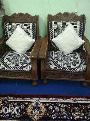 Very good condition two sofa chairs available