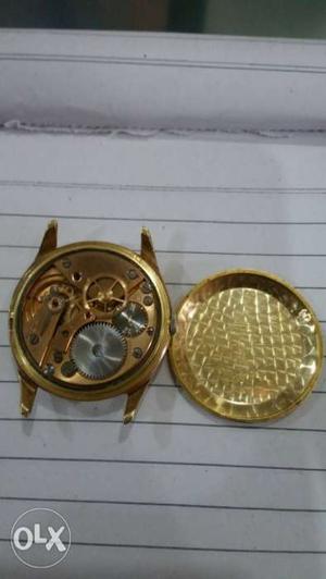 Vintege omega watch in 18krt solid gold warking