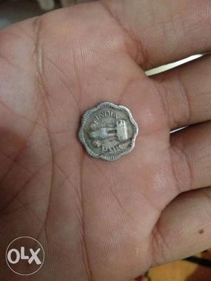 59 years old 2 paisa coin