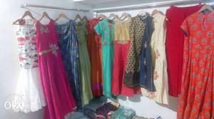 All fancy items n rayon Kurtis is available hear.