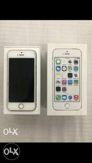 IPhone 5s silver colour in excellent condition