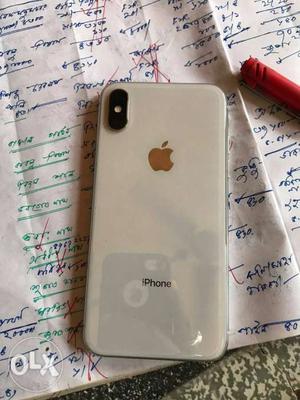 IPhone X 64GB silver colour good condition urgent