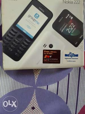Nokia 222 White Brand New Out of warranty