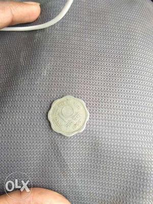 Old 10 naya paisa  coin