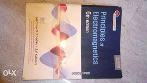 Principles of electromagnetics 6th edition brand
