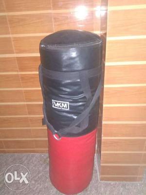 Red And Black Everlast Heavy Bag