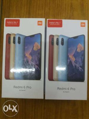 Redmi 6 pro 3/32 sealed phones