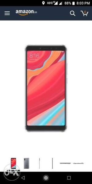 Redmi y2 mobile, 3gb and 32gb. Brand new sealed