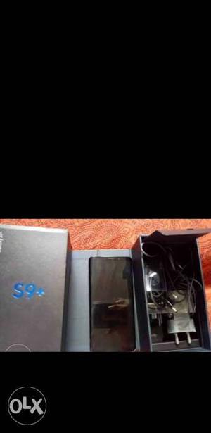Samsung s9 plus 64 gb coral blue. 3 month old No