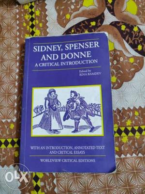 Sidney, Spenser And Donne A Critical Introduction Book