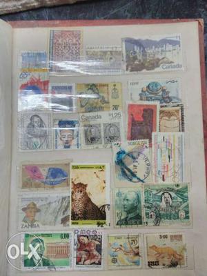 Urgent! A collection of stamps is for sale.