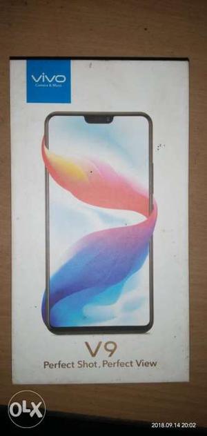Vivo v9 4month old.full box.no complnt