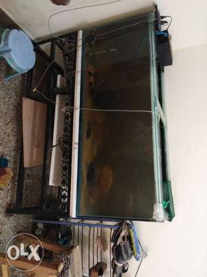 5ft tank and stand,top filter, top, with