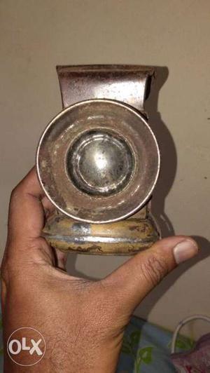 Antique kerosene cycle lamp, more than 80 years