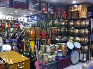 Full range of musical instruments under one roof