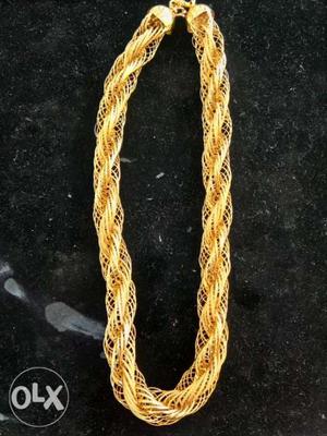 Gold covring chain