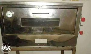Here it is a commercial pizza oven hardly used