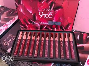 Lakme liquid lipstic 12 piece set