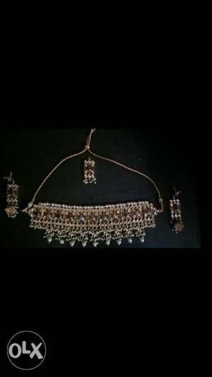 Latest kundan choker set Brand new totally untouched