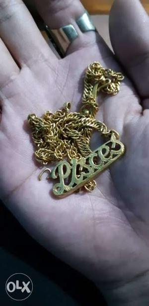 Pure Pisces Gold Chain.(Offer)