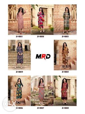 Rayon Kurtis and Cotton Dress material