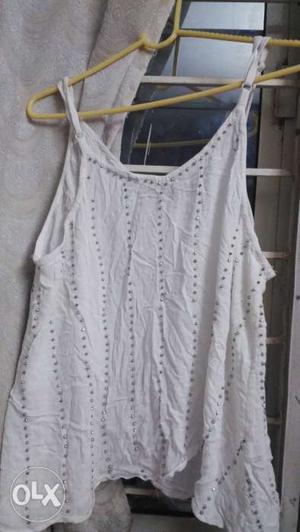 Spaghetti top for women. Free size. Worn only