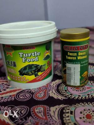 Turtle Food and freeze dried tubifex worms